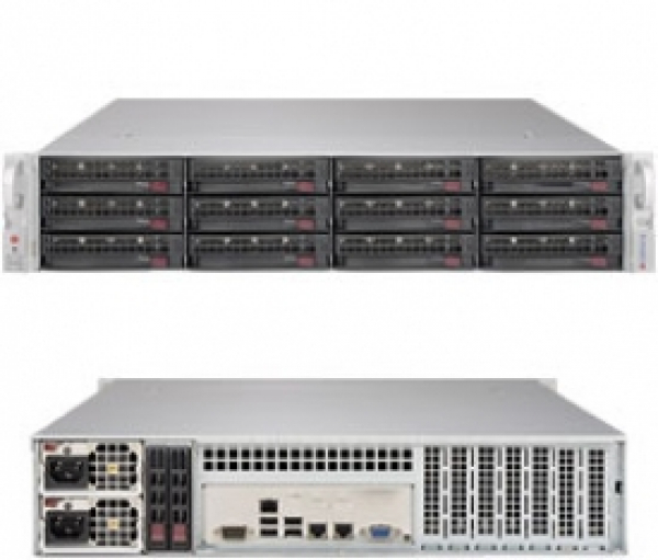 Купить Server Supermicro SSG-6029P-E1CR12H Storage • 826BE1C4-R1K23LPB • X11DPH-T • 2U IPMI NVMe в магазине wardena.ru