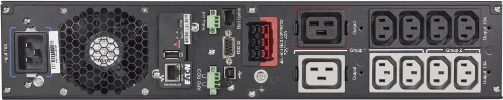 Купить Eaton 9PX 3000i RT2U Netpack Li-Ion Doppelwandler (Online) 3 kVA 2400 W 10 AC-Ausgänge (9PX3000IRTN-L) в магазине wardena.ru