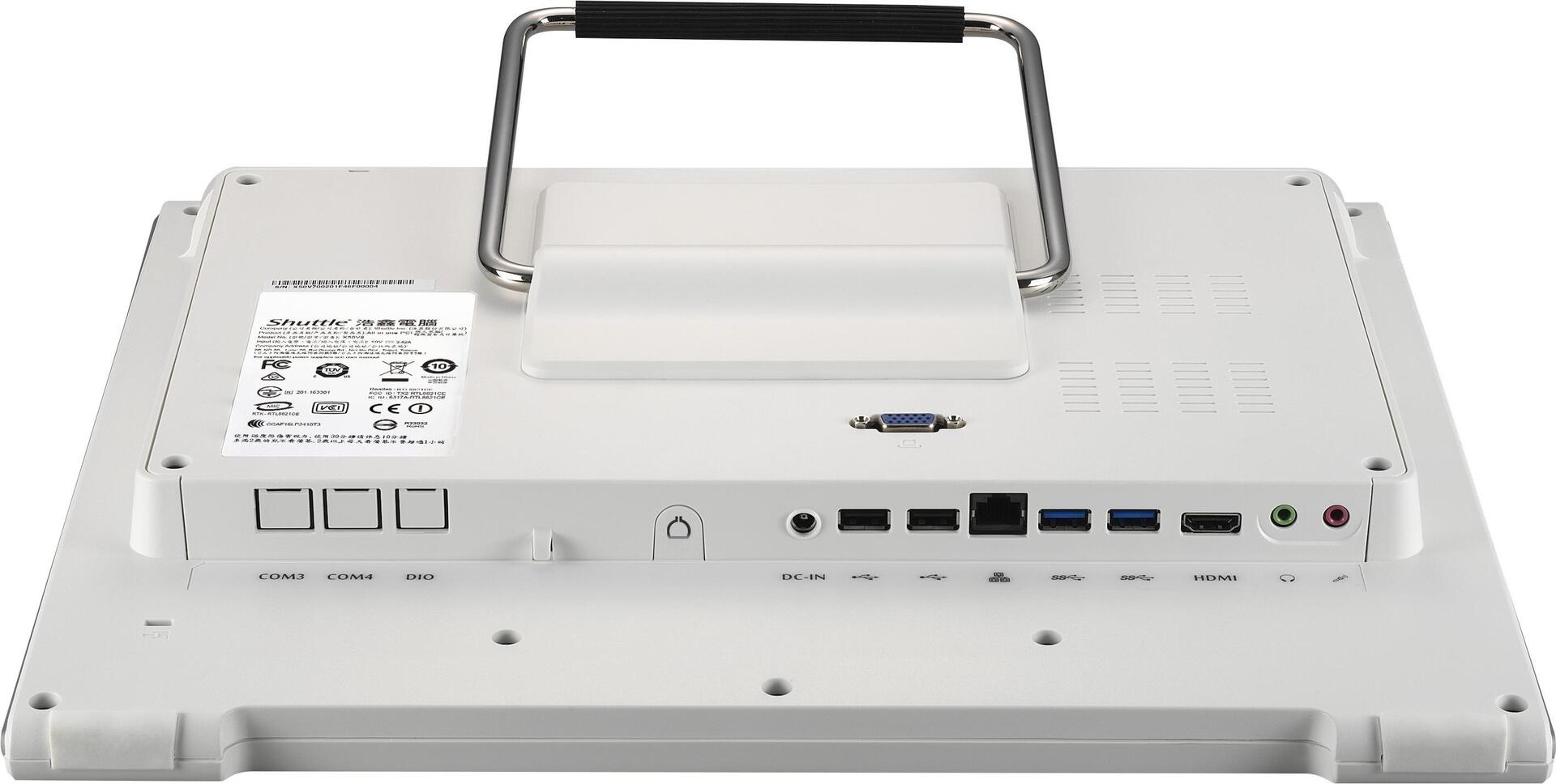 Купить Shuttle XP? slim All In One PC X50V8 (white) All-in-One Weiß Eingebaute Lautsprecher 5205U 1,9 GHz (X50V8WHITE) в магазине wardena.ru