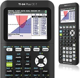 Купить Texas Instruments TI-84 Plus CE-T - Grafiktaschenrechner - USB - 10 Stellen + 2 Exponenten - Batterie (TI-84 PLUS CE-T) в магазине wardena.ru
