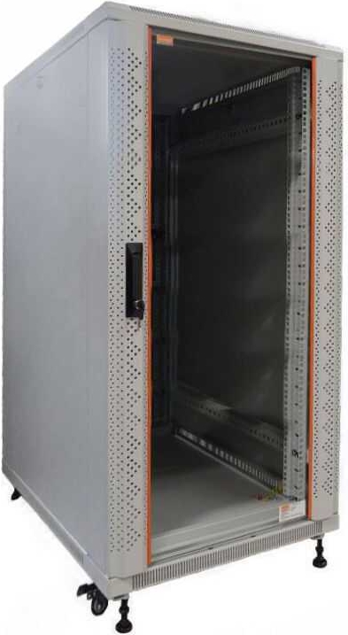 Купить IT-BUDGET 19"-Netzwerkschrank SRK - 22 HE - BxT 600x600 mm - Sicht-/Vollblechtür - Flatpack - lichtgrau (90ITB19SRK2266GGN) в магазине wardena.ru