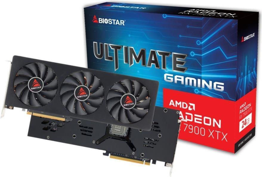 Купить Grafikkarte BIOSTAR RX 7900 XTX 24GB (VA7906AMF4) в магазине wardena.ru