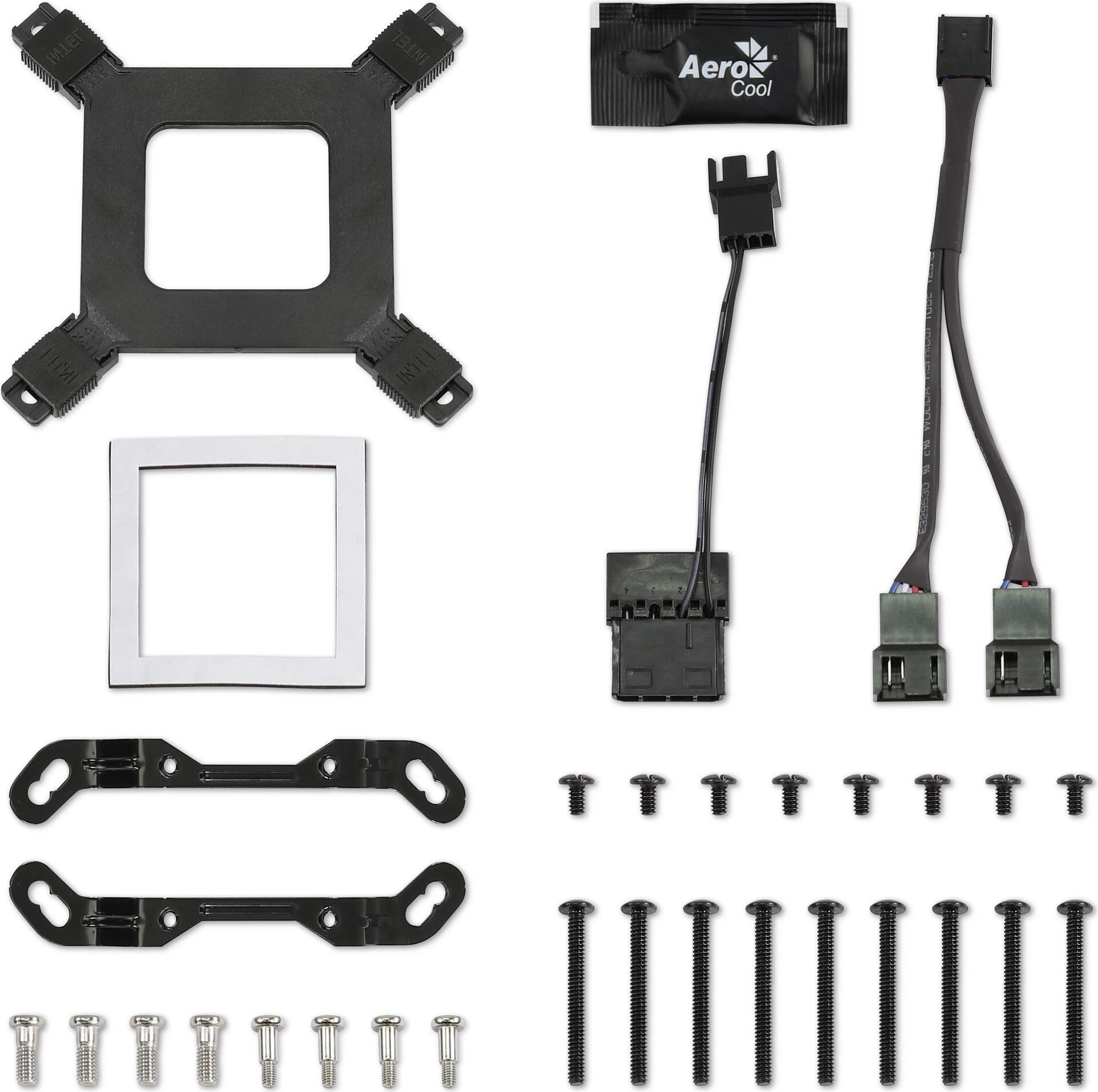 Купить AeroCool Mirage L240 - Prozessor-Flüssigkeitskühlsystem - (für: LGA775, LGA1156, AM2, AM2+, AM3, LGA1155, AM3+, LGA2011, FM1, FM2, LGA1150, LGA1151, AM4, LGA2066, LGA1200) - Kupfer - 120 mm (ACLA-MR24117.71) в магазине wardena.ru