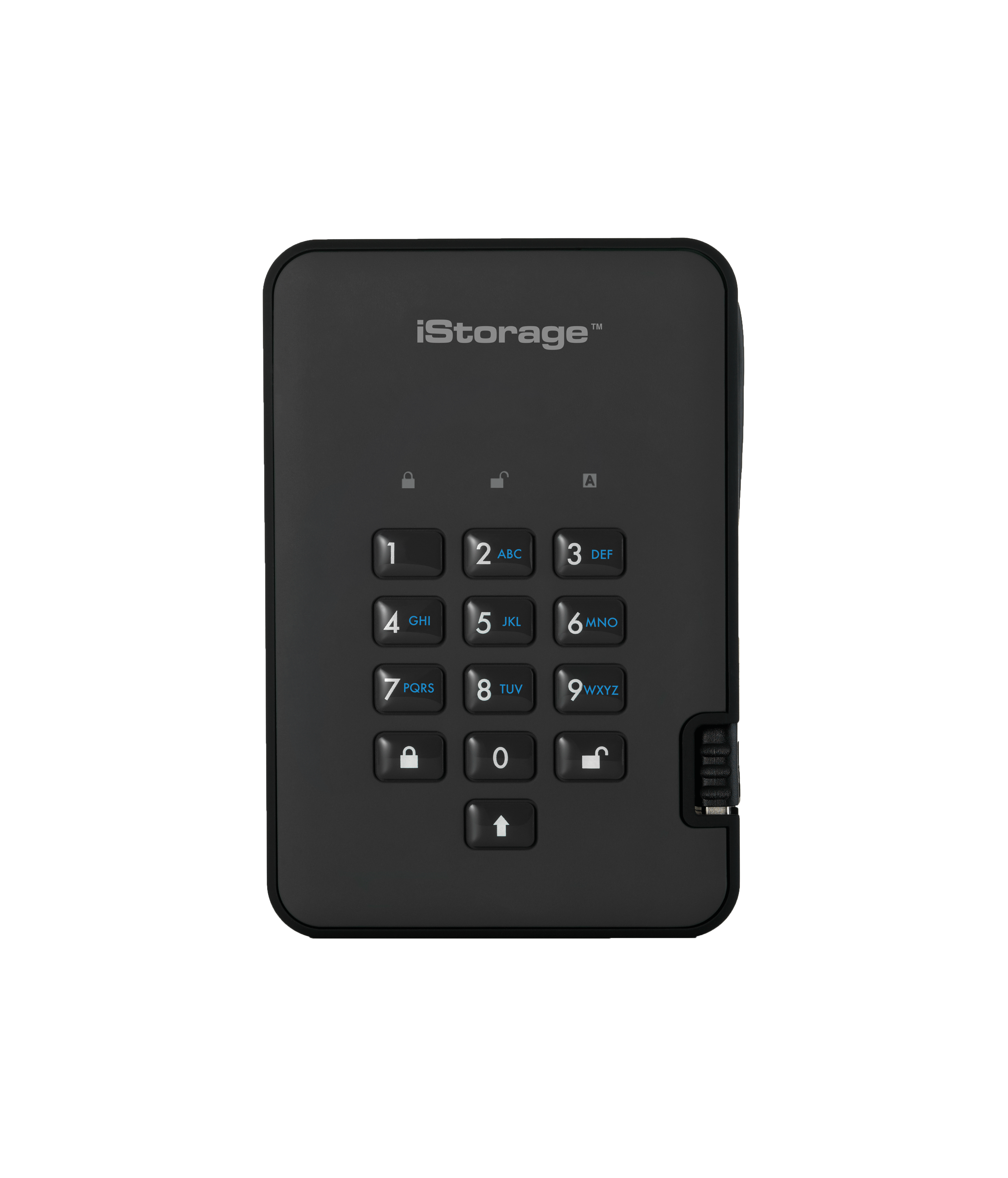 Купить iStorage diskAshur 2 - Festplatte - verschlüsselt - 1TB - extern (tragbar) - USB 3,1 Gen1 - 5400 U/min - Puffer: 8MB - FIPS 197 - 256-Bit-AES - Phantomschwarz (IS-DA2-256-1000-B) в магазине wardena.ru