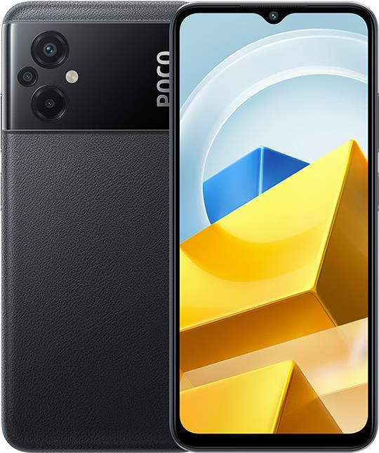Купить Xiaomi POCO M5 - 4G Smartphone - Dual-SIM - RAM 4 GB / Interner Speicher 64 GB - microSD slot - 6.58" - 2408 x 1080 Pixel (90 Hz) - Triple-Kamera 50 MP, 2 MP, 2 MP - front camera 5 MP - Schwarz (MZB0C9MEU) в магазине wardena.ru