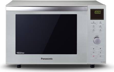 Купить Panasonic NN-DF385MEPG - Slimline - Mikrowellenofen mit Konvektion und Grill - freistehend - 23 Liter - 1000 W - Silber (NN-DF385MEPG) в магазине wardena.ru