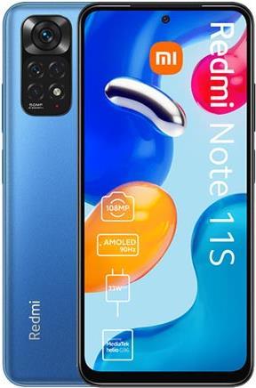 Купить Xiaomi Redmi Note 11S - 4G Smartphone - Dual-SIM - RAM 6 GB / Internal Memory 64 GB - microSD slot - OLED-Display - 6.43" - 2400 x 1080 Pixel (90 Hz) - 4x x Rückkamera 108 MP, 8 MP, 2 MP, 2 MP - front camera 16 MP - Twil (MZB0AQSEU) в магазине wardena.ru