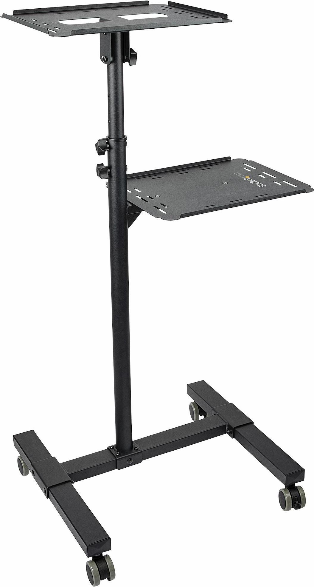 Купить StarTech.com Mobile Projector and Laptop Stand/Cart, Heavy Duty Portable Projector Stand (2 Vented Shelves, hold 22lb/10kg each), Height Adjustable Rolling AV Presentation Cart with Wheels - Lockable Casters - Wagen - fü (ADJPROJCART) в магазине wardena.ru