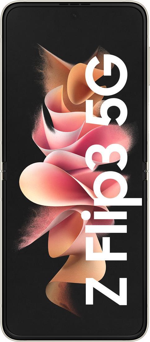 Купить Samsung Galaxy Z Flip 3 5G 128GB cream Dual SIM EU (SM-F711BZEAEUB-EU) в магазине wardena.ru