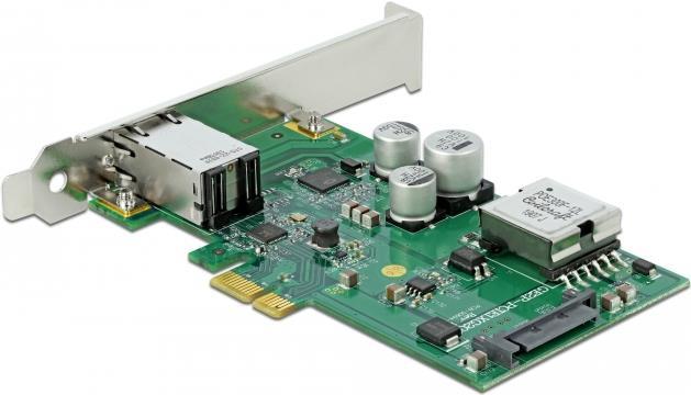 Купить Delock PCI Express x1 Card to 1 x 2.5 Gigabit LAN PoE+ - Netzwerkadapter - PCIe 2.1 Low-Profile - 2.5GBase-T (PoE+) x 1 (89019) в магазине wardena.ru