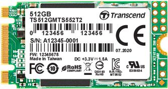Купить Transcend MTS552T2-I - SSD - 256 GB - intern - M.2 2242 (doppelseitig) (M.2 2242 (doppelseitig)) - SATA 6Gb/s (TS256GMTS552T2-I) в магазине wardena.ru
