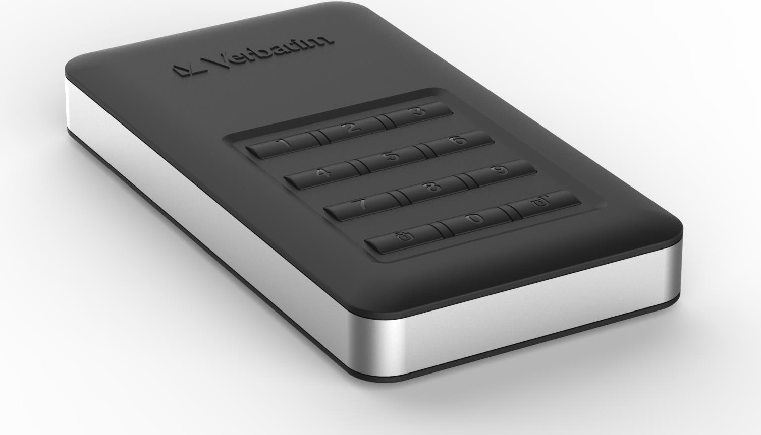 Купить Verbatim Store 'n' Go Portable - Festplatte - verschlüsselt - 1 TB - extern (tragbar) - USB 3.1 Gen 1 (USB-C Steckverbinder) - 256-Bit-AES (53401) в магазине wardena.ru