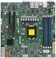 Купить Supermicro X11SCH-LN4F - Motherboard - micro ATX - LGA1151 Socket - C246 - USB 3.1 Gen 1, USB 3.1 Gen 2 - 4 x Gigabit LAN - Onboard-Grafik (MBD-X11SCH-LN4F-O) в магазине wardena.ru