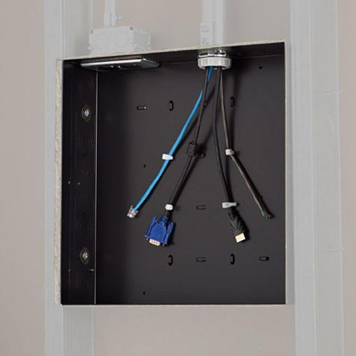 Купить Chief PAC526 - Kabelmanagementbox - Schwarz - 4,5 kg - Wand - UL - PST - PRO - PLP - MSR - MTR - MWH - MWR - PWR - PNR - PDR (PAC526) в магазине wardena.ru