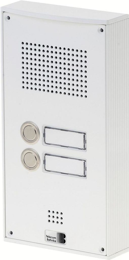 Купить Behnke Serie 5 - Türtelefon - Aufputz-Set 2 Tasten - Weiß (5-0056) в магазине wardena.ru