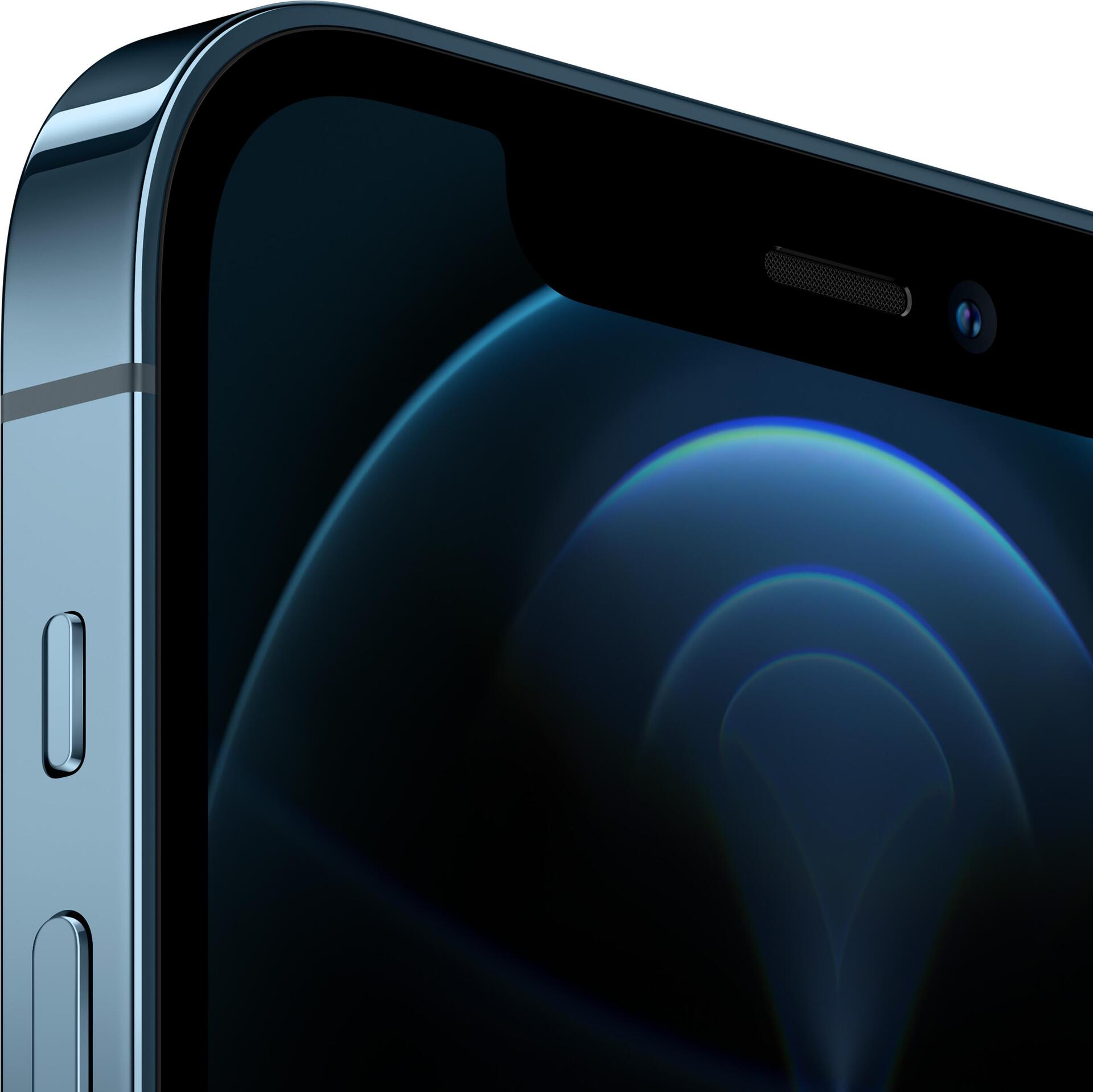 Купить Apple iPhone 12 Pro - 5G Smartphone - Dual-SIM / Interner Speicher 256 GB - OLED-Display - 6.1" - 2532 x 1170 Pixel - Triple-Kamera 12 MP, 12 MP, 12 MP - front camera 12 MP - Pazifikblau (MGMT3ZD/A) в магазине wardena.ru
