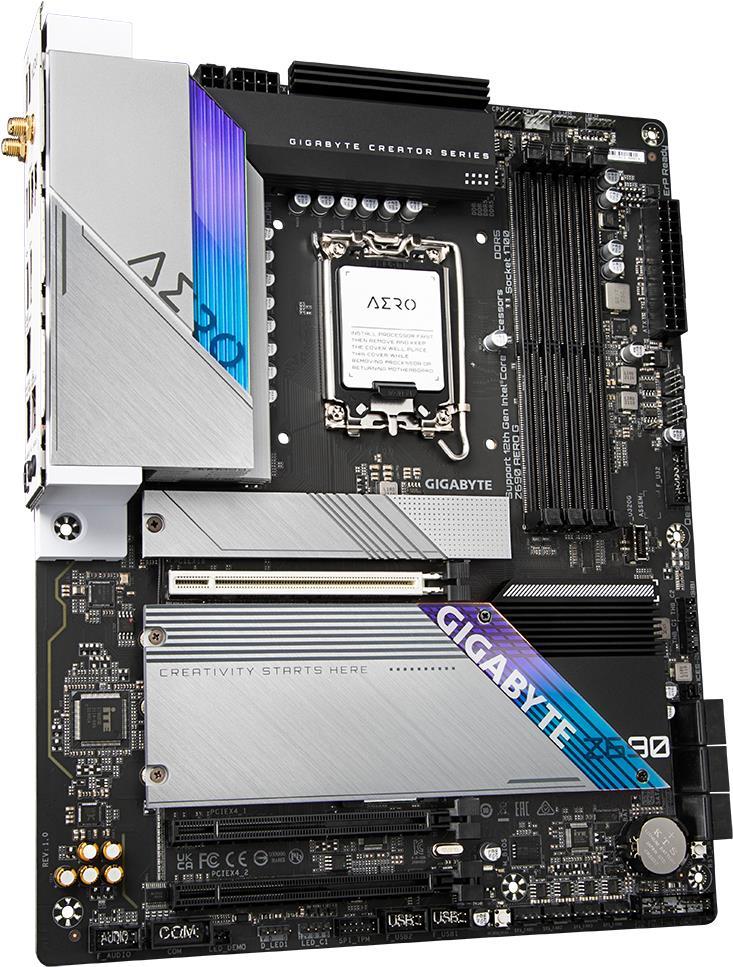 Купить Gigabyte Z690 AERO G Motherboard Intel Z690 Express LGA 1700 ATX (Z690 AERO G) в магазине wardena.ru