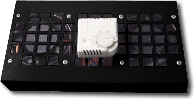 Купить DIGITUS Professional Line DN-19 FAN-2-WM-T-SW - Rack-Lüftereinsatz mit Thermostat (2 Lüfter) - Schwarz, RAL 9005 - 48,3 cm (19") (DN-19 FAN-2-WM-T-SW) в магазине wardena.ru