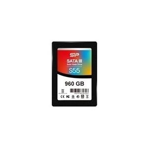 Купить SILICON POWER Slim S55 - SSD - 960 GB - intern - 2.5" (6.4 cm) - SATA 6Gb/s (SP960GBSS3S55S25) в магазине wardena.ru