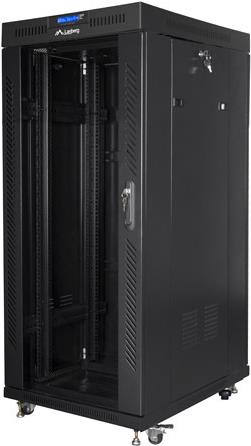 Купить Lanberg FF01-8822-12BL Rack 22U Freistehendes Gestell Schwarz (FF01-8822-12BL) в магазине wardena.ru