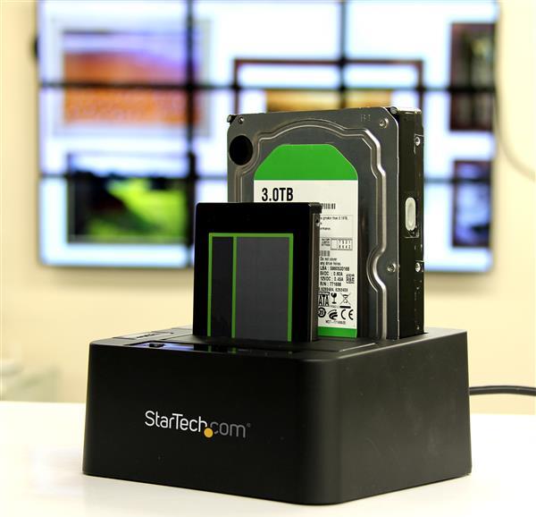 Купить StarTech.com USB 3,1 Gen 2 (10Gbps) Dual-Bay Dock for 2.5"/3.5" SATA Drives - Speicher-Controller mit Datenanzeige, Netzanzeige - 6,4 cm, 8,9 cm (2.5", 3.5") - USB 3,1 (Gen 2) - Schwarz (SDOCK2U313) в магазине wardena.ru