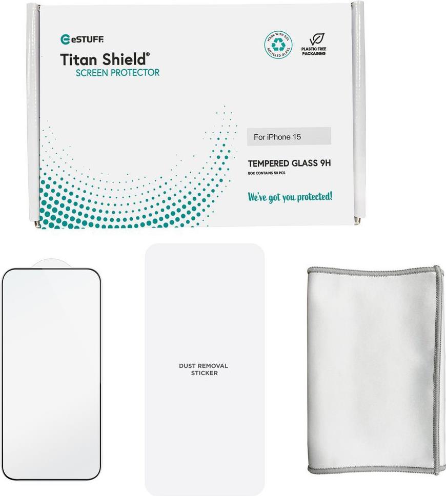 Купить eSTUFF ES501351-50BULK Display-/Rückseitenschutz für Smartphones Klare Bildschirmschutzfolie Apple 50 Stück(e) (ES501351-50BULK) в магазине wardena.ru