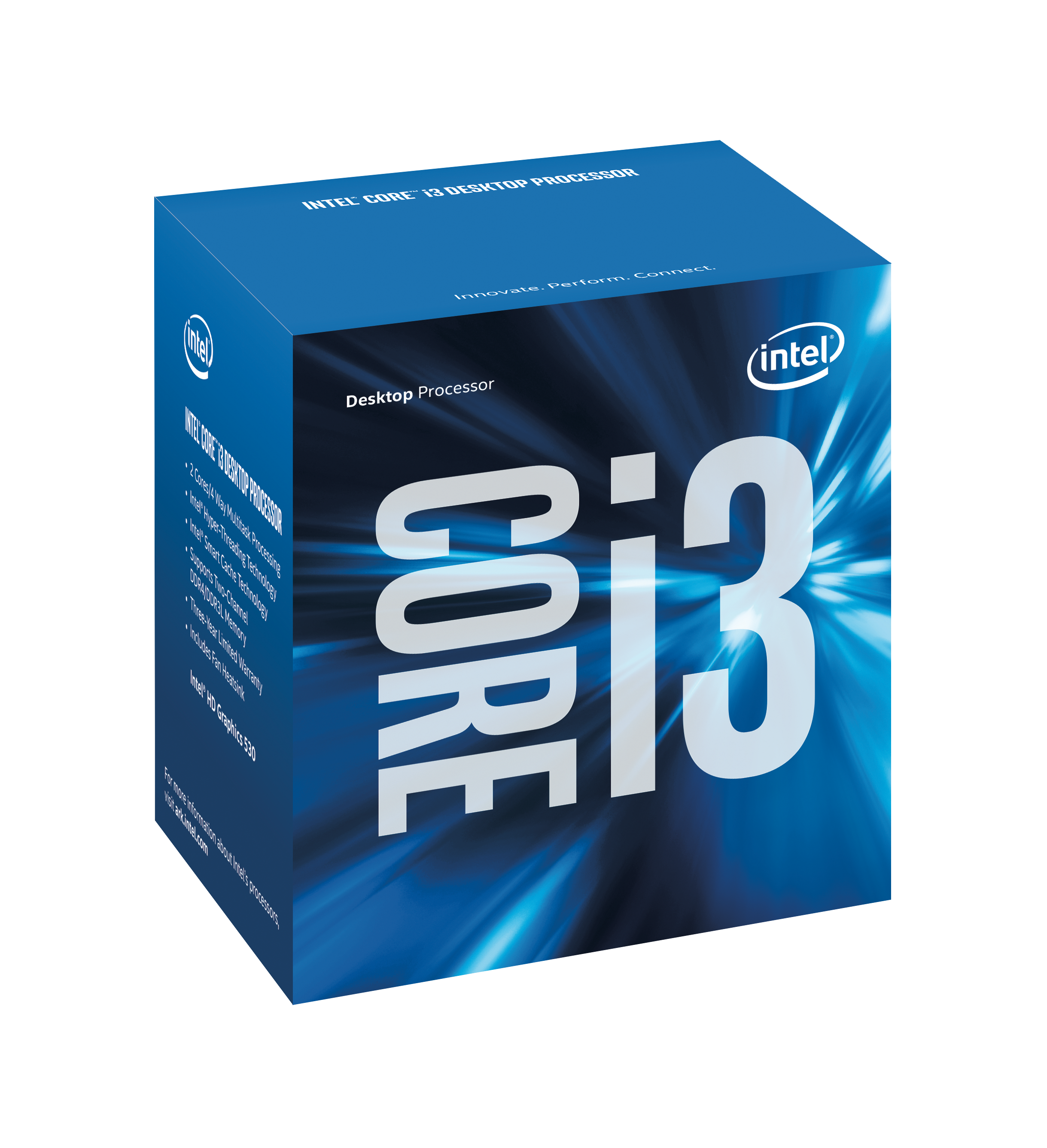 Купить Intel Core i3 6300T - 3.3 GHz - 2 Kerne - 4 Threads - 4 MB Cache-Speicher - LGA1151 Socket - Box (BX80662I36300T) в магазине wardena.ru