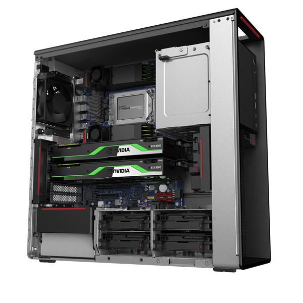 Купить Lenovo ThinkStation P620 5945WX Tower AMD Ryzen Threadripper PRO 32 GB DDR4-SDRAM 512 GB SSD Windows 11 Pro Arbeitsstation Schwarz (30E000RTFR) в магазине wardena.ru