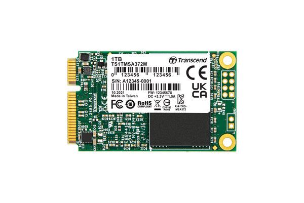 Купить Transcend MSA372M - SSD - 1 TB - intern - mSATA - SATA 6Gb/s (TS1TMSA372M) в магазине wardena.ru