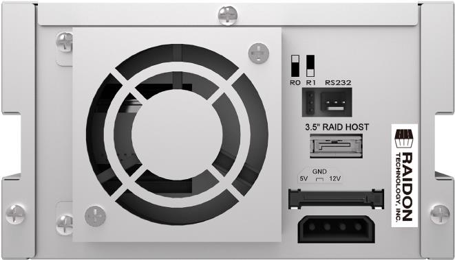 Купить RaidSonic RAIDON iR2622 - Internes RAID-Gehäuse mit Datenanzeige, Netzanzeige, Tastensperre, LCD-Anzeige, hotswapfähiger Wechselrahmen, Überhitzungsalarm, HDD-Ausfallanzeige, 6 x 6cm Lüfter - 6,4 cm/8,9 cm gemeinsam genu (IR2622) в магазине wardena.ru