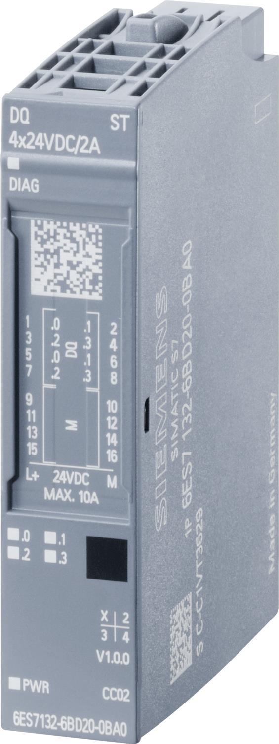 Купить Siemens 6ES7132-6BD20-0BA0 Netzteil & Spannungsumwandler Indoor Mehrfarbig (6ES7132-6BD20-0BA0) в магазине wardena.ru