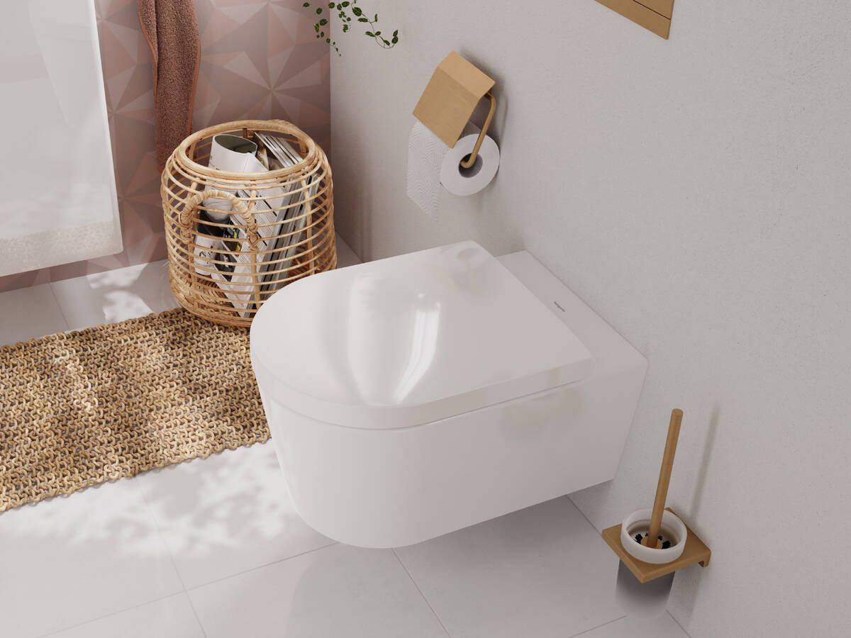 Купить Hansgrohe GladeLake S Сидение для унитаза с микролифтом с верхним креплением белый глянцевый 60112450 в магазине wardena.ru