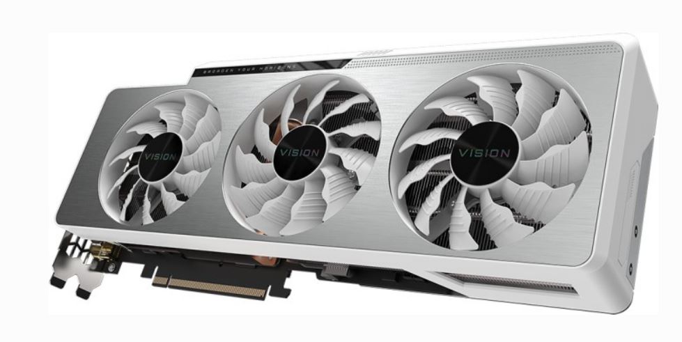Купить GIGABYTE GeForce RTX 3080 Ti Vision OC 12G, 12GB GDDR6X, 2x HDMI, 3x DP (GV-N308TVISION OC-12GD) в магазине wardena.ru