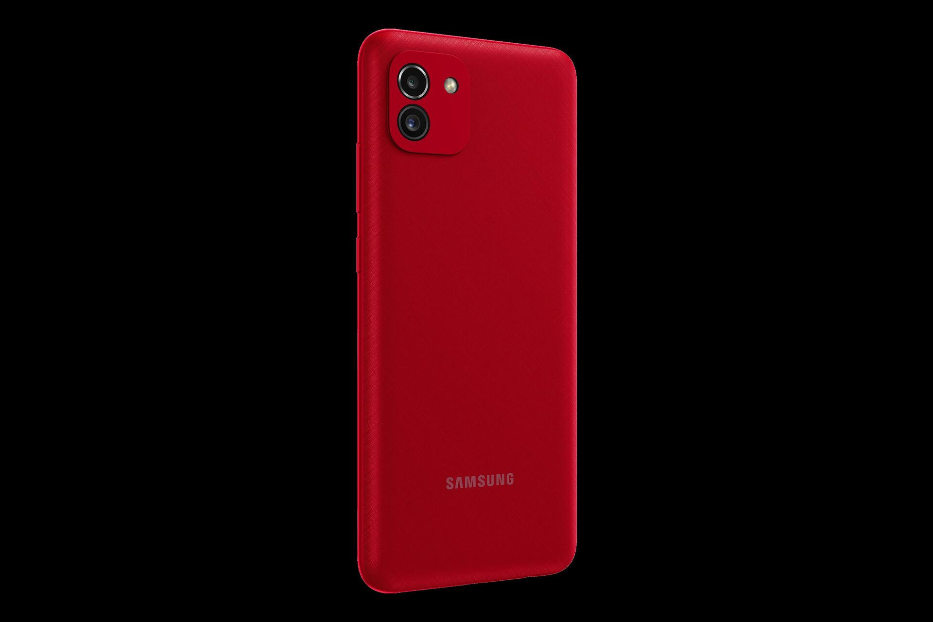 Купить Samsung Galaxy A03 - 4G Smartphone - Dual-SIM - RAM 4 GB / Internal Memory 64 GB - microSD slot - LCD-Anzeige - 6.5" - 1600 x 720 Pixel - 2 x Rückkamera 48 MP, 2 MP - front camera 5 MP - Rot (SM-A035GZRGEUE) в магазине wardena.ru