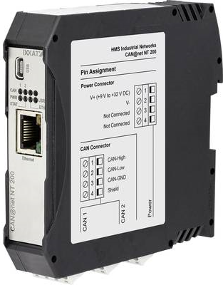 Купить Ixxat Gateway Ethernet, RJ-45 9 V/DC, 12 V/DC, 24 V/DC, 36 V/DC (1.01.0332.20000) в магазине wardena.ru