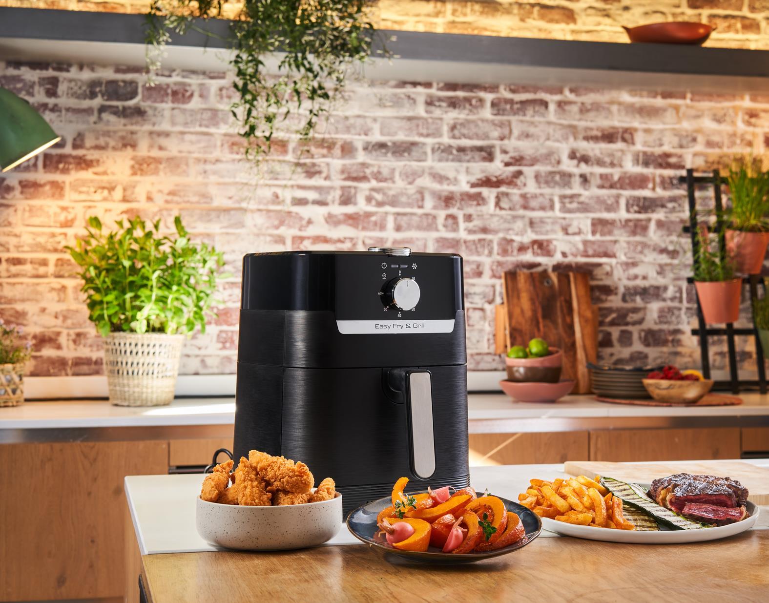 Купить Tefal Easy Fry & Grill CLASSIC (EY5018) - Heißluftfritteuse - 4,2 l - 80 °C - 200 °C - 6 Person(en) - 60 min (EY5018) в магазине wardena.ru