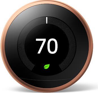 Купить Nest Learning Thermostat WLAN Kupfer (T3031EX) в магазине wardena.ru