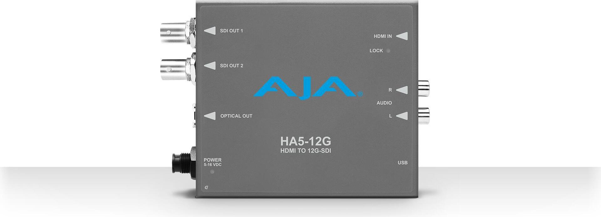 Купить AJA HA5-12G Videosignal-Konverter Aktiver Videokonverter 4096 x 2160 - - (HA5-12G) в магазине wardena.ru