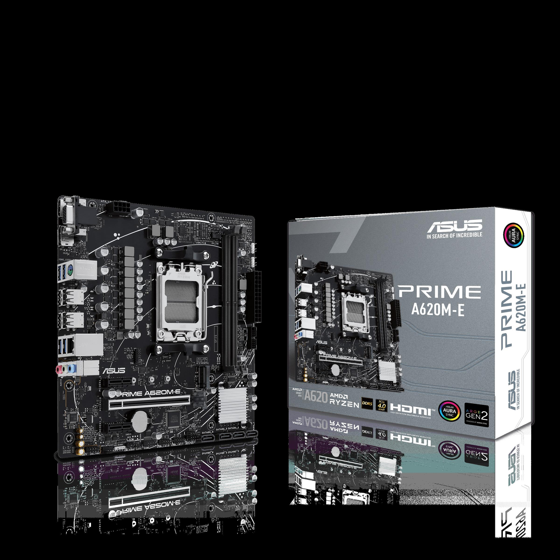 Купить ASUS Prime A620M-E - AMD - Buchse AM5 - AMD Ryzen 5 7th gen - AMD Ryzen 7 7th Gen - AMD Ryzen 9 7th Gen - Buchse AM5 - DDR5-SDRAM - 96 GB (90MB1F50-M0EAY0) в магазине wardena.ru