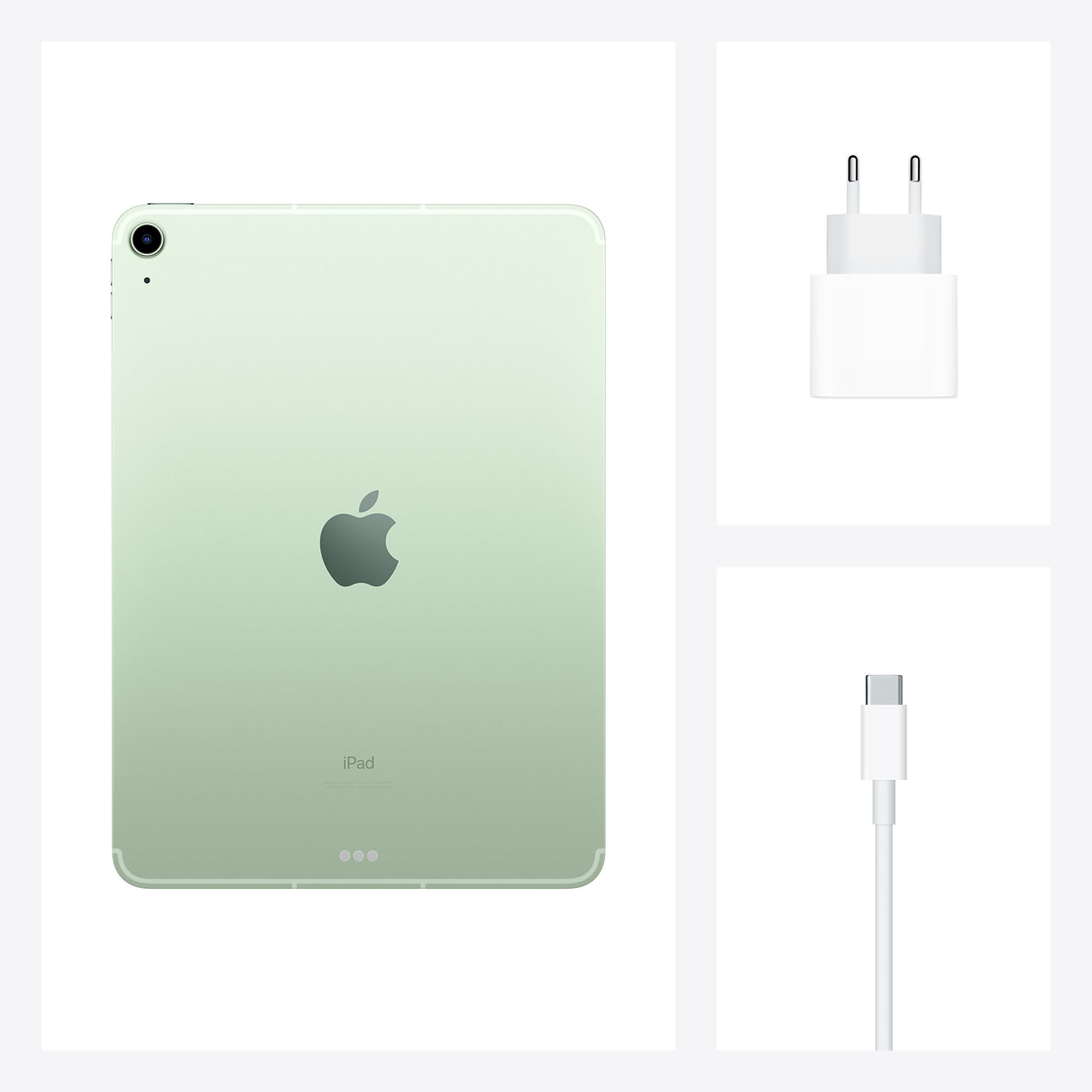 Купить Apple 10.9" iPad Air Wi-Fi + Cellular - 4. Generation - Tablet - 256GB - 27,7 cm (10.9") IPS (2360 x 1640) - 4G - LTE - grün (MYH72FD/A) в магазине wardena.ru
