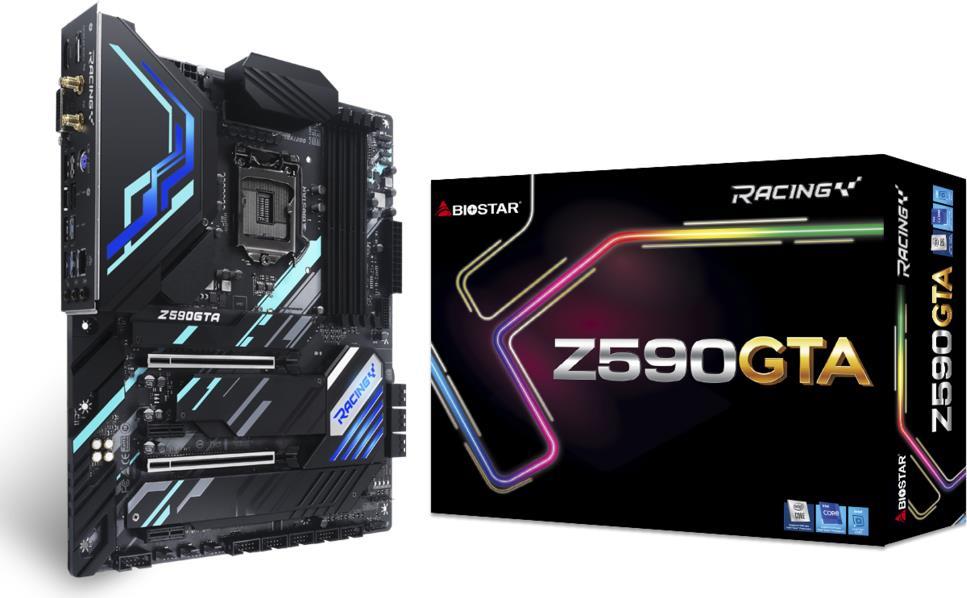 Купить Biostar Z590GTA - Motherboard - ATX - LGA1200-Sockel - Z590 - USB 3,2 Gen 1, USB 3,2 Gen 2, USB-C Gen 2x2 - 2,5 Gigabit LAN - Onboard-Grafik (CPU erforderlich) - HD Audio (8-Kanal) (Z590GTA) в магазине wardena.ru