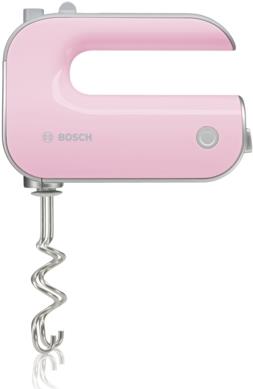 Купить Bosch MFQ4030K Handrührgerät gentle pink / silber 500 Watt Leistung - Moderne Motortechnik: Kraftvoll, leise und leicht - Ergonomisch geformtes Soft-Touch-Gehäuse - 5 Geschwindigkeitsstufen + Turbostufe - inkl. 2 Rührbes в магазине wardena.ru