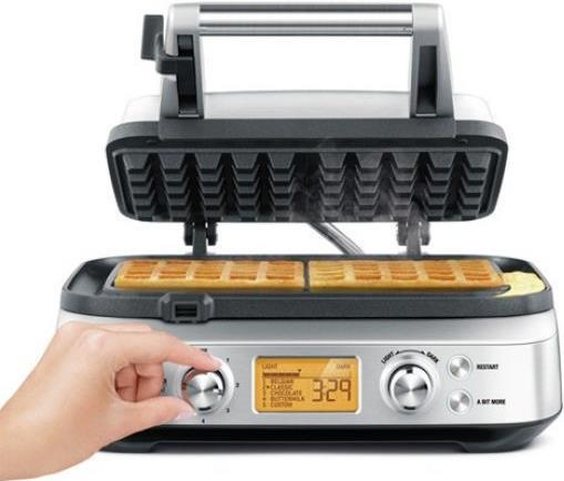 Купить Sage the Smart Waffle Pro 2Waffel(n) Edelstahl Waffeleisen (SWM620BSS4EEU1) в магазине wardena.ru