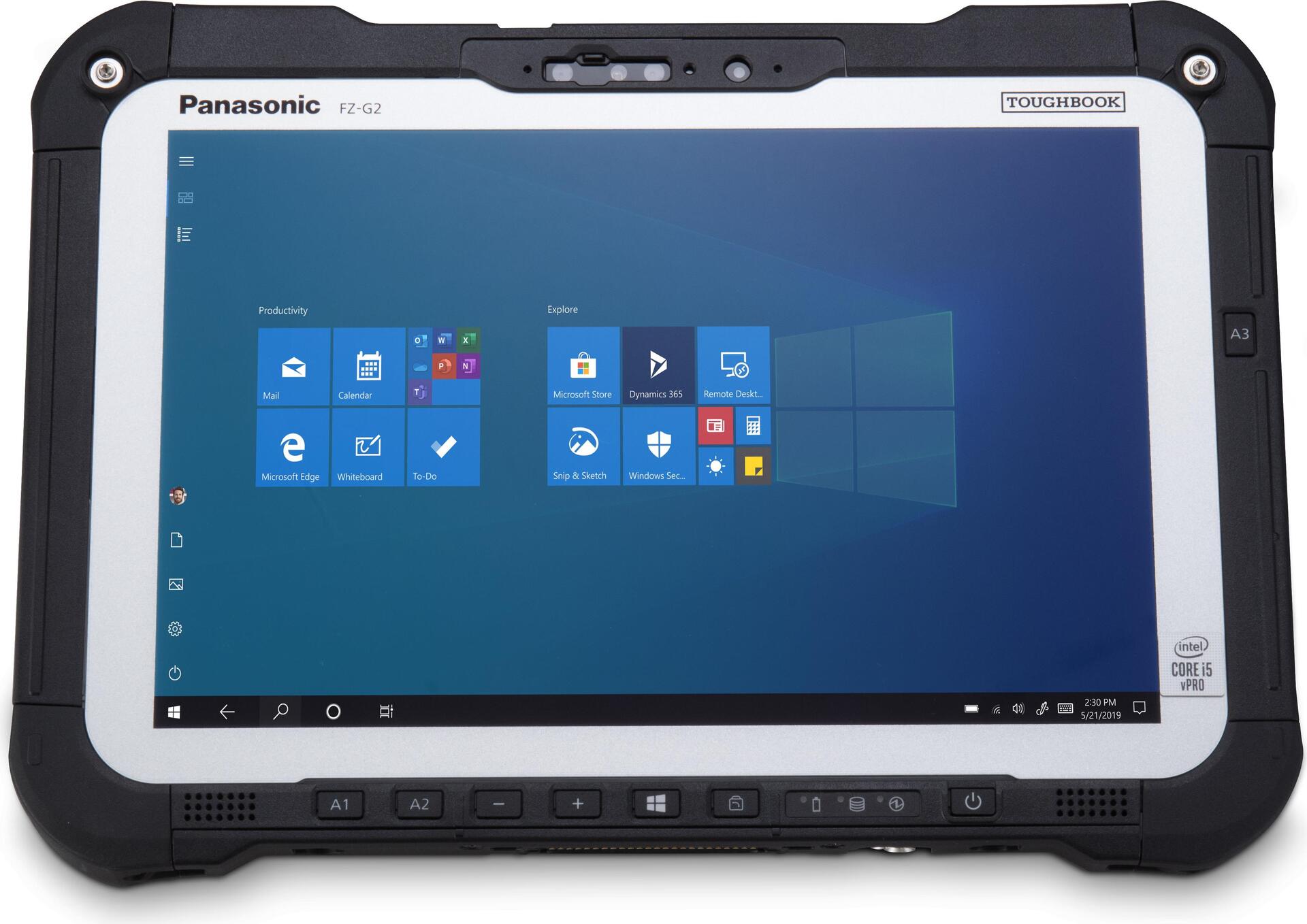Купить Panasonic Toughbook G2 512 GB 25,6 cm (10.1" ) Intel® Core™ i5 Prozessoren der 10. Generation 16 GB Wi-Fi 6 (802.11ax) Windows 10 Pro Schwarz (FZ-G2AZ005T4) в магазине wardena.ru