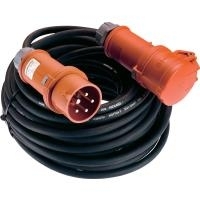 Купить AS Schwabe Strom Verlängerungskabel [ CEE-Stecker - CEE-Kupplung] 32 A Schwarz 10.00 m 61027 (61027) в магазине wardena.ru