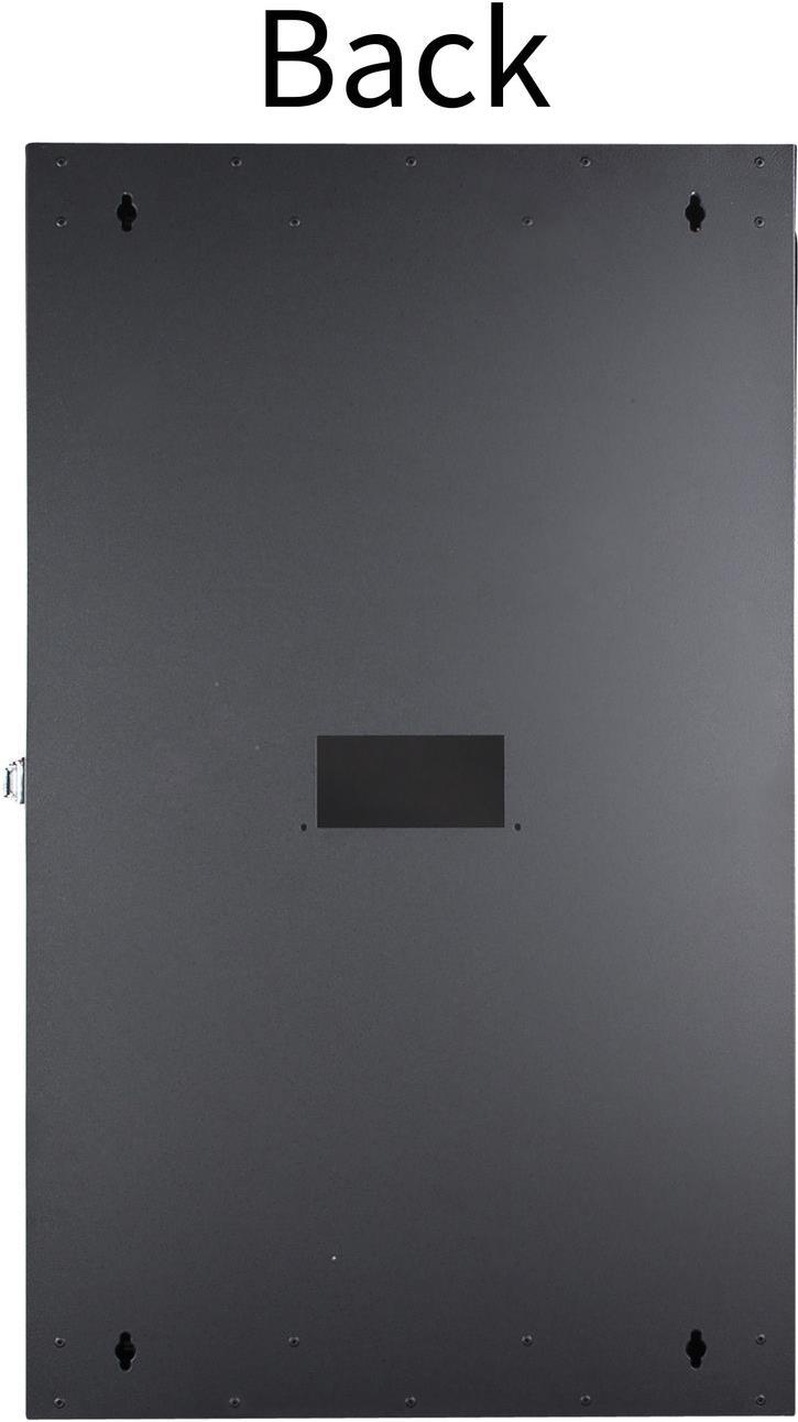 Купить Lanview 19" 20U W=600mm D=150mm H=986mm DOUBLE SECTION BLACK (RWMD20UBL) в магазине wardena.ru