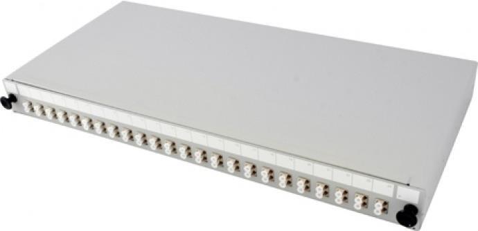 Купить LWL Spleißbox, 24-fach LC-Duplex, inklusive LC Duplex-Kupplungen, Multimode, 48,30cm (19"), ausziehbar, hellgrau RAL 7035 Mit Kupplungen bestückte Spleißbox zum Anschluss vorkonfektionierter LWL-Installationskabel oder P (90768) в магазине wardena.ru