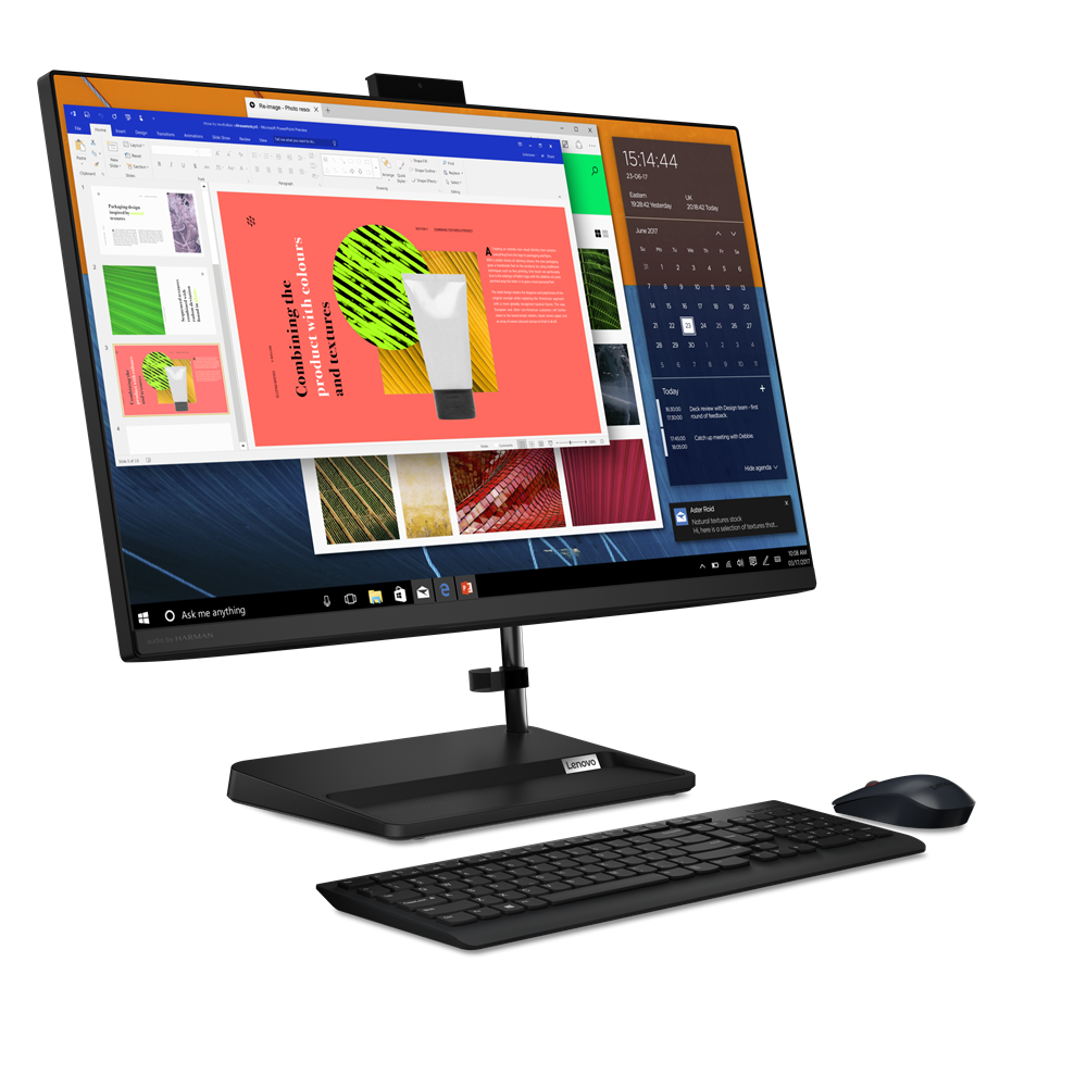 Купить Lenovo IdeaCentre AIO 3 27ALC6 F0FY - All-in-One (Komplettlösung) - mit Ständer - Ryzen 7 5700U / 1.8 GHz - RAM 16 GB - SSD 512 GB - NVMe - Radeon Graphics - GigE - WLAN: Bluetooth 5.0, 802.11a/b/g/n/ac/ax - Win 11 Home (F0FY0056GE) в магазине wardena.ru