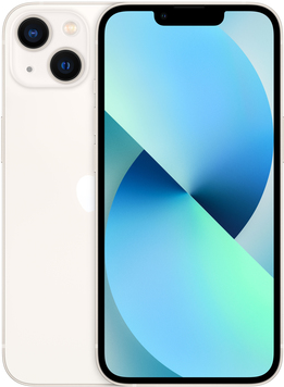 Купить Apple iPhone 13 - Smartphone - Dual-SIM - 5G NR - 128GB - 6.1" - 2532 x 1170 Pixel (460 ppi (Pixel pro" )) - Super Retina XDR Display - 2 x Rückkamera 12 MP Frontkamera - starlight (MLPG3ZD/A) в магазине wardena.ru