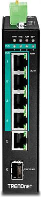 Купить TRENDnet TI-PG541I - Switch - verwaltet - 4 x 10/100/1000 (PoE+) + 1 x 10/100/1000 + 1 x Gigabit SFP - an DIN-Schiene montierbar - PoE+ (TI-PG541I) в магазине wardena.ru